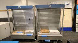 2. Stk. Butiks display med lys