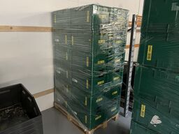 16. Stk. Grønne Plast kasser