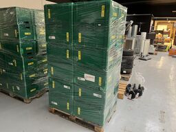 16. Stk. Grønne Plast kasser