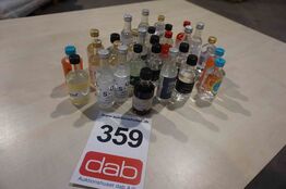 30 stk ass. Miniature Gin 5 cl