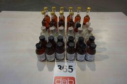 30 stk ass. Miniature Gin 5 cl/10 cl