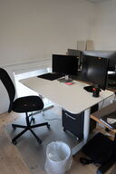 Hæve/sænkebord m. stol & skuffmodul IKEA Model: 002.552.56 