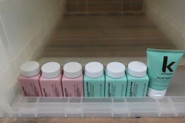 6 stk. rejsebalsam samt stylingscreme KEVIN MURPHY