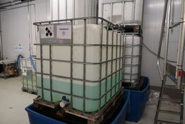 Palletank med nikkelklorid 0.09%