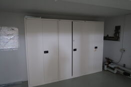 3 stk. stålskabe BISLEY uden indhold