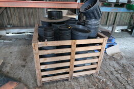 Trækasse med plastikspande