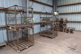 4 stk. pallebure samt EURO-Paller