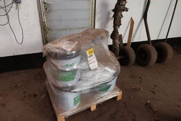 Palle med 8 spande skyggepasta 20Kg