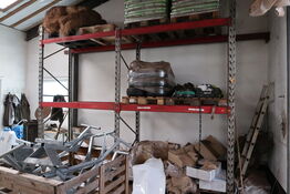 2 fag pallereoler uden indhold