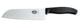 2 stk. Kokkekniv Santoku Victorinox 170 mm sort 