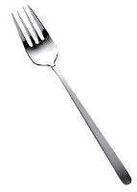 48 stk. Kagegaffel Elegance skaft børstet L154 mm