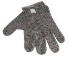 Sikkerhedshandske kort mellem rød 