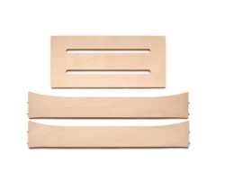 Udbygningssæt til Leander Classic seng - Baby til Junior - Whitewash