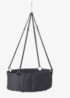 Leander Classic Vugge Madras Grå