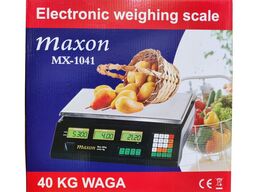Vægt med digitalt display. Max. 40 kg.