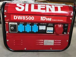 Generator med 6.5 hk benzin motor.