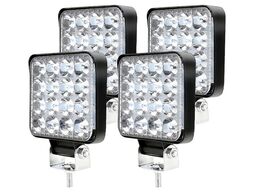 4 stk. 48 watt LED lygter til bil eller maskine.