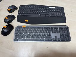 2 stk. tastaturer, 3 stk. Mus LOGITECH