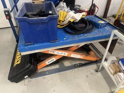 Hævesænkebord EDMO-LIFT på saksestel - max 1000 kg