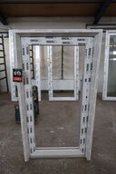 Terrassedør med karm, Plast - Ubrugt (Uden glas)