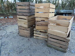 8 stk. frugtkasser til dekoration