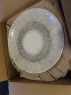 12 stk. middags tallerkener, CHURCHILL Fusion Gray, 26 cm.