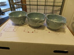 3 stk. margrethe skåle, RUSTI 750 ml. 