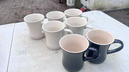 7 stk. krus, LE CREUSET