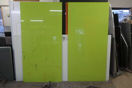 2 stk. glastavler LINTEX