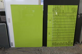 2 stk. glastavler LINTEX