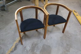 2 stk. lænestole NIELS JØRGEN HAUGESEN