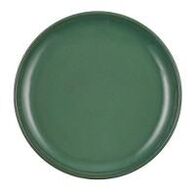 10 stk. Tallerken stentøj grøn 220 mm Rustik