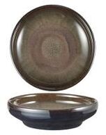 12 stk. Skål på fod stentøj rose 130 mm Rustik