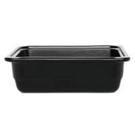 2 stk. Fad sort 1/2 GN D100 mm Emile Henry