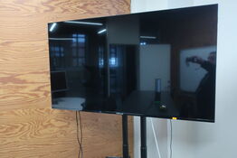 Fladskærm FINLUX inkl. stativ