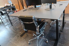 Elhæve/sænkebord HOLMRIS B8 - 160x80 cm inkl. kontorstol