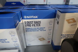 6 pakker støvsugerposer NILFISK 5 Dust Bags I Pre-Filter