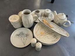 Tallerkner, fade, kander m.v. 