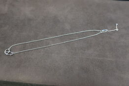 Classic Halo Trio of Diamonds Necklace