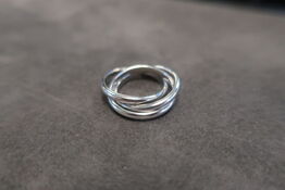 Luxury Trio Ring str. L