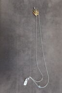 Icicle  Pendant Rose and Yellow XX