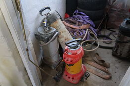 3 stk. tryksprøjter bl.a. MESTO