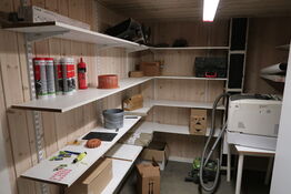 Div. Pistolskum WÜRTH, affaldssække m.m.