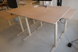 El. hæve/sænke skrivebord MONTANA uden indhold