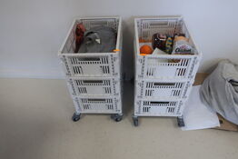 6 stk. opbevaringskasser HAY 