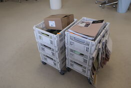 6 stk. opbevaringskasser HAY 