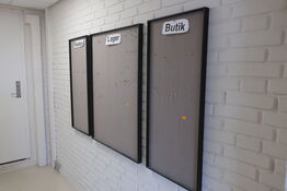 3 stk. opslagstavler 