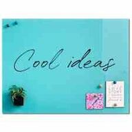 Naga Magnetic Glass Board 60x80cm Light Blue 