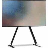 Pedestal Linked Tall TV gulvstand til 40" - 65" - sort 