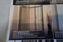 1 stk. bruseafskærmning uden bund. HUA 3